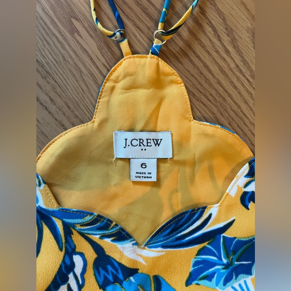 J.Crew Floral Print Top